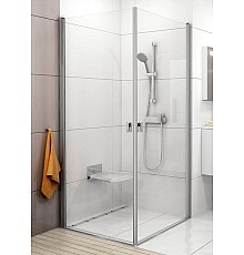 Душевой уголок Ravak Chrome 1QV70C01Z1 90 блестящий прозрачный