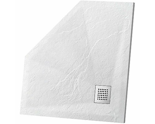 Душевой поддон из искусственного камня Vincea 100x100 VST-4SP1010W Белый матовый