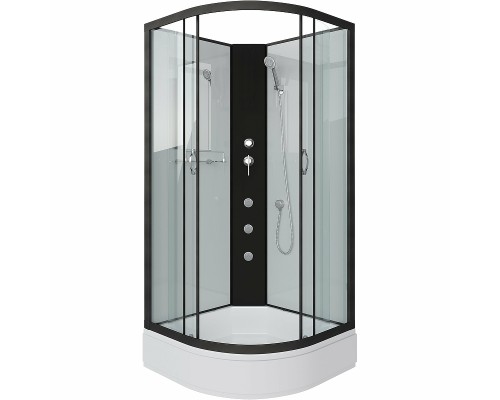 Душевая кабина Niagara Classic 80х80 NG-6703-14BKG с гидромассажем