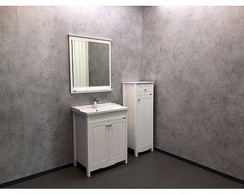Зеркало Comforty Тбилиси 70 00003132631 Белый глянец Зеркало Comforty Тбилиси 70 00003132631 Белый глянец