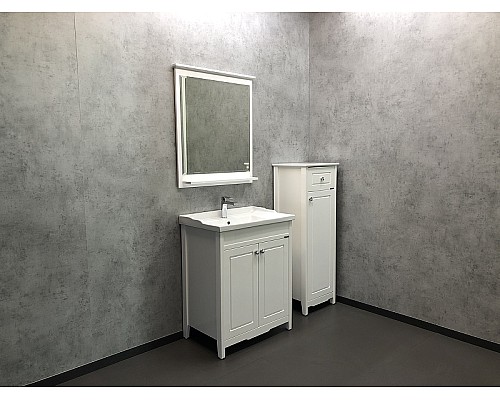 Зеркало Comforty Тбилиси 70 00003132631 Белый глянец Зеркало Comforty Тбилиси 70 00003132631 Белый глянец