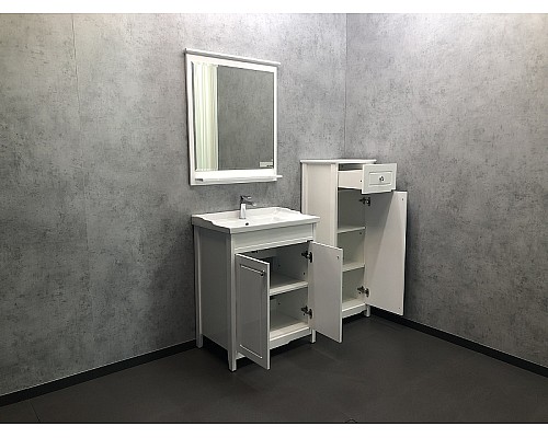 Зеркало Comforty Тбилиси 70 00003132631 Белый глянец Зеркало Comforty Тбилиси 70 00003132631 Белый глянец