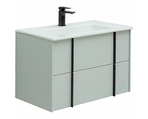 Тумба под раковину Allen Brau Reality 80 1.32005.PWM подвесная Папирус матовый