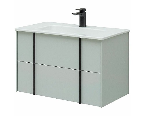 Тумба под раковину Allen Brau Reality 80 1.32005.PWM подвесная Папирус матовый