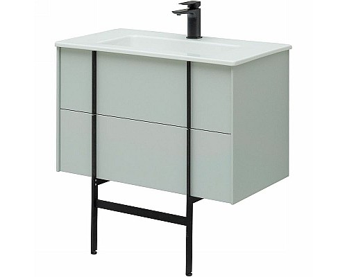 Тумба под раковину Allen Brau Reality 80 1.32005.PWM подвесная Папирус матовый