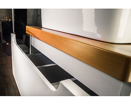 Столешница под раковину Jorno Wood 80 Wood.06.80/LW Светлое дерево