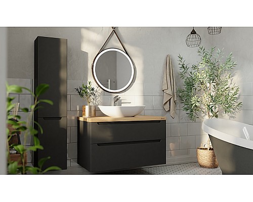 Столешница под раковину Jorno Wood 80 Wood.06.80/LW Светлое дерево