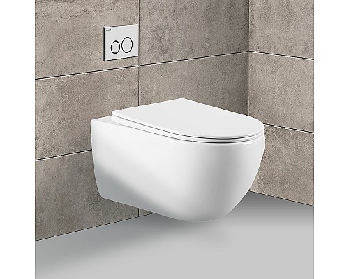 Унитаз Vincea Evo VT1-34 подвесной с сиденьем Микролифт