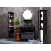 Ящик под консоль Armadi Art Loft 80 Антрацит, 1 полка