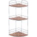 Полка корзина Tekno-tel BK075 угловая Хром