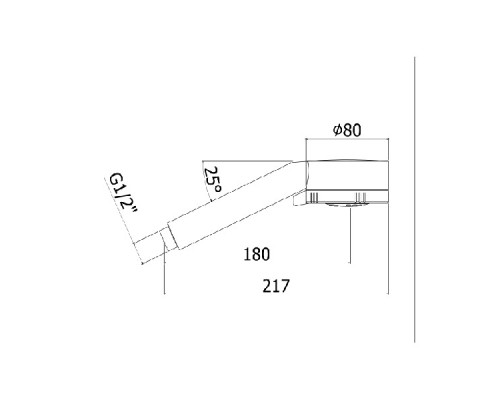 Ручной душ Cezares CZR-D3F-NOP