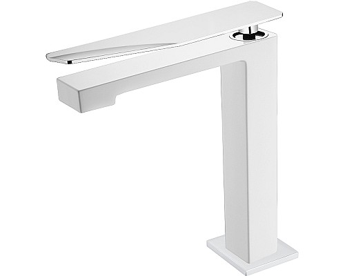 Смеситель для раковины Boheme Q 142-WCR.2 Белый Хром