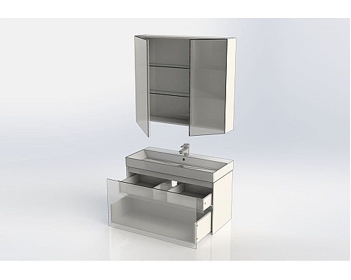 Комплект мебели Aquanet 00203645