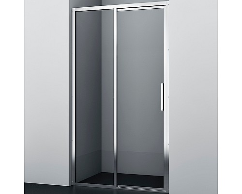 Душевая дверь WasserKRAFT Lopau 120 32S05L профиль Хром стекло прозрачное