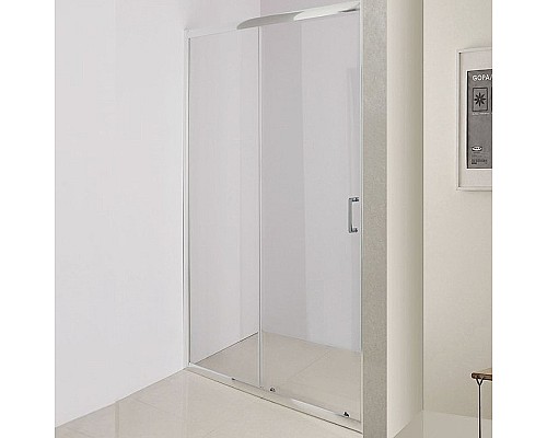 Душевая дверь BelBagno Uno 140 UNO-195-BF-1-140-C-Cr профиль Хром стекло прозрачное