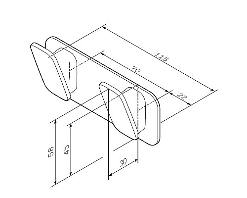 Крючок для полотенец AM.PM Inspire 2.0 A50A35600 Крючок для полотенец AM.PM Inspire 2.0 A50A35600