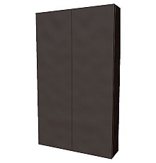 Подвесной шкаф 1MarKa Gaula 60П У92551 Графит матовый