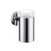 Стаканчик для зубных щеток Hansgrohe Logis с держателем