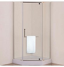 Душевой уголок Agger 90x90 A03-090MCR с поддоном профиль Хром стекло матовое