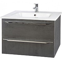 Тумба под раковину Bellezza Луиджи 80 4639213270427 подвесная Серая