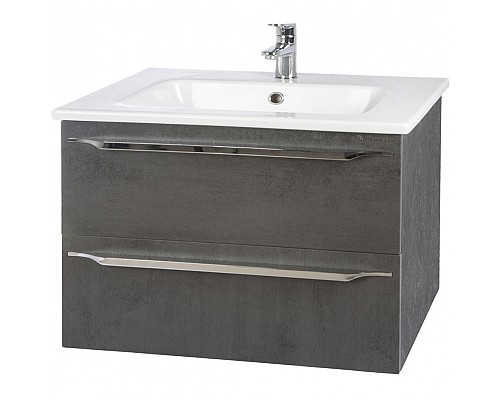 Тумба под раковину Bellezza Луиджи 80 4639213270427 подвесная Серая