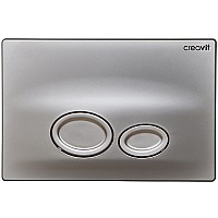 Клавиша смыва Creavit Drop GP2002.00 Серая матовая