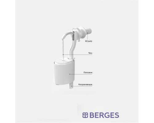 Сливная арматура Berges Eko с боковой подводкой
