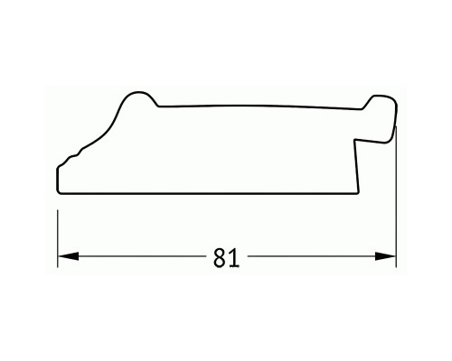 Зеркало Evoform Exclusive Floor 199х100 BY 6148 с фацетом в багетной раме - Черный ардеко 81 мм