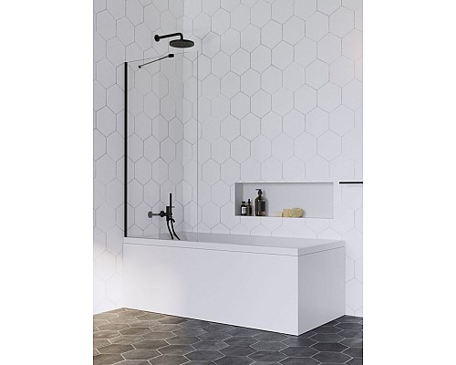 Шторка на ванну Radaway Idea Black PNJ II 70 10001070-54-01