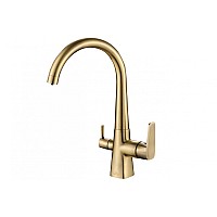 Смеситель для кухни ZORG Steel Hammer SH 819 BRONZE