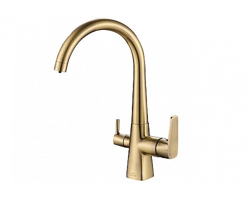 Смеситель для кухни ZORG Steel Hammer SH 819 BRONZE