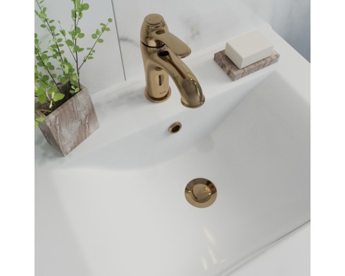 Выпуск для умывальника IDDIS Cloud золото CLOG000i88