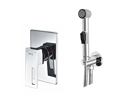 Встраиваемый комплект для биде WasserKRAFT A01557 со шлангом