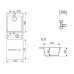Кухонная мойка Ulgran Quartz Forte 460-09 мокрый асфальт