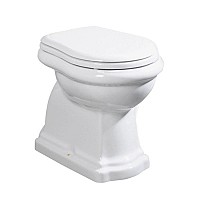 Унитаз приставной Kerasan Retro 101101 со средним бачком, гор. Выпуск