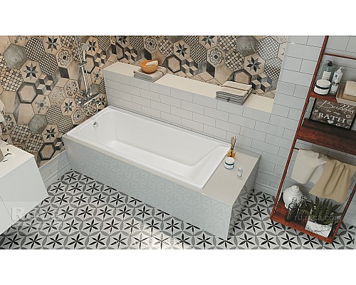 Акриловая ванна Roca Elba 248507000 прямоугольная белая 170х75