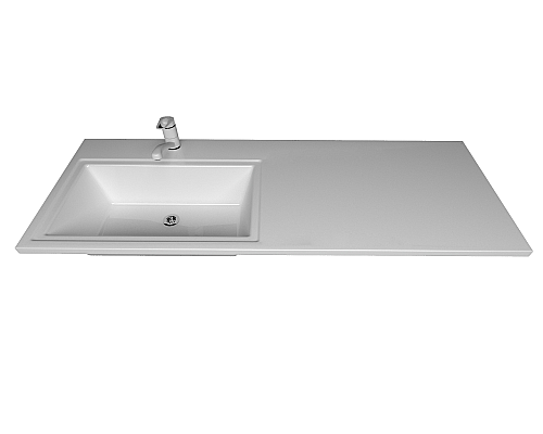 Раковина Style Line Estetus Даллас 130x48 левый Раковина Style Line Estetus Даллас 130x48 левый
