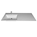 Раковина Style Line Estetus Даллас 130x48 левый