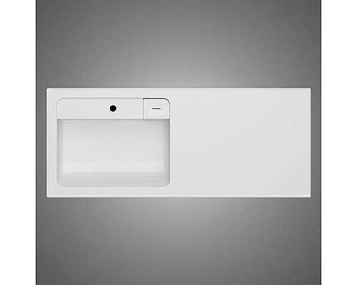 Раковина AM.PM X-Joy 120 L M85AWPL1201WG на стиральную машину Белая