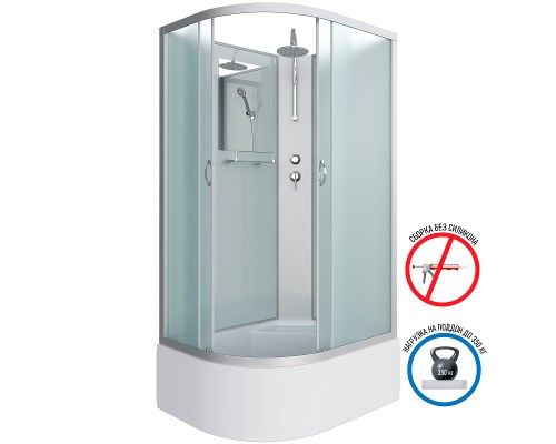 Душевая кабина Niagara Classic 120x80 R NG-2310-14RBKT без гидромассажа