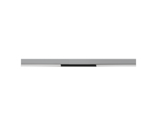 Душевой лоток BERGES WALL 600 пристенный хром глянец боковой