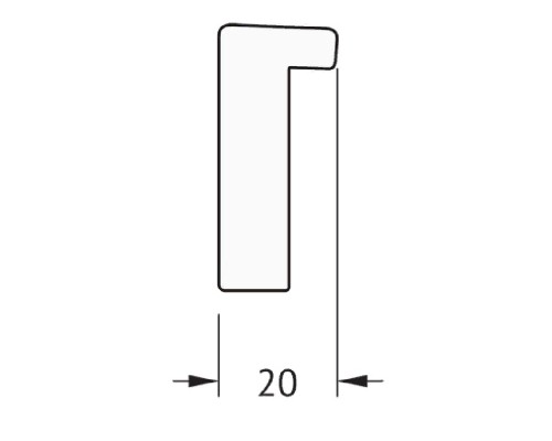 Зеркало Evoform Definite 86х66 Сталь