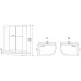 Душевая кабина Timo Standart 120x85 без гидромассажа