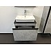 Тумба с раковиной Comforty Эдинбург 60 00-00001928 подвесная Бетон светлый