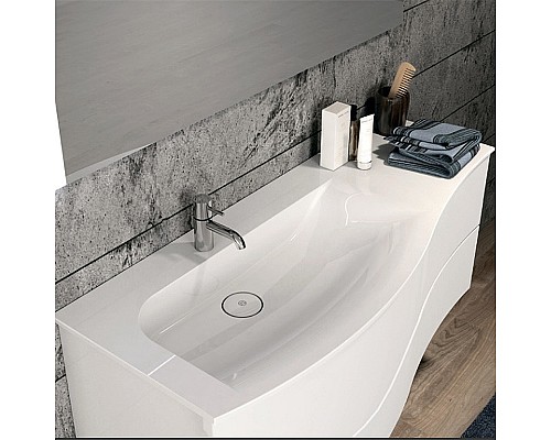Тумба с раковиной Burgbad Sinea 2.0 120 SFFQ121L F2800 G0165 C0001*1 подвесная Белая Тумба с раковиной Burgbad Sinea 2.0 120 SFFQ121L F2800 G0165 C0001*1 подвесная Белая