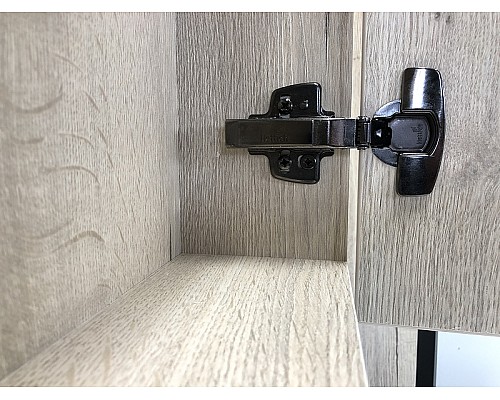 Зеркало со шкафом Comforty Бонн 90 00-00001951 Дуб дымчатый