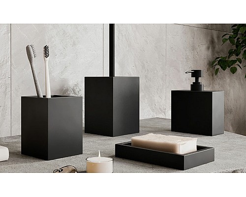 Дозатор для жидкого мыла WasserKRAFT Abens K-3799 Черный