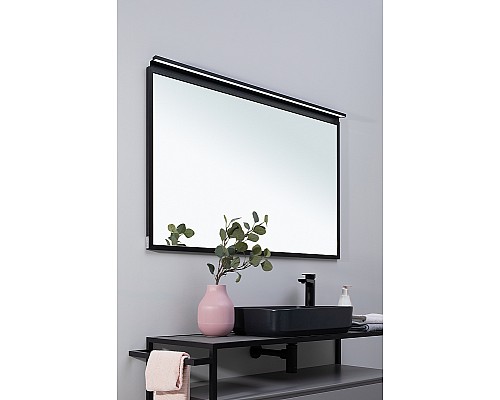 Зеркало Allen Brau Priority 100 1.31017.BB с подсветкой Черный браш