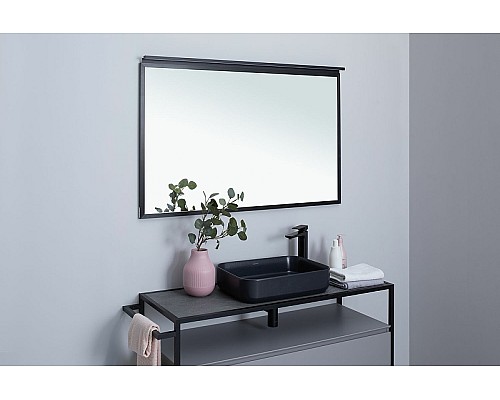 Зеркало Allen Brau Priority 100 1.31017.BB с подсветкой Черный браш