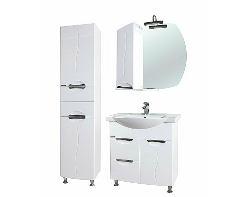 Шкаф пенал Bellezza Глория 40 L 4629505712018 Белый